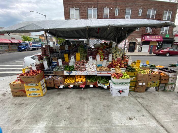 Owners of fruit stand across from a Brooklyn Trader Joe’s set up own