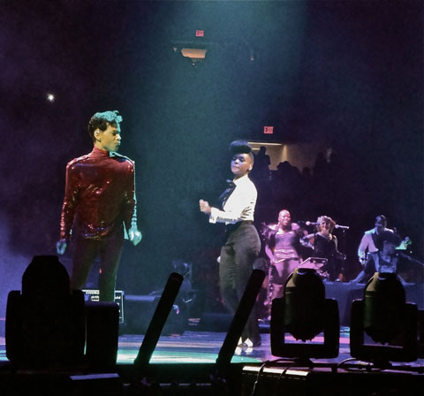 Prince played MSG again Cyndi Lauper joined him, as did Janelle Monae