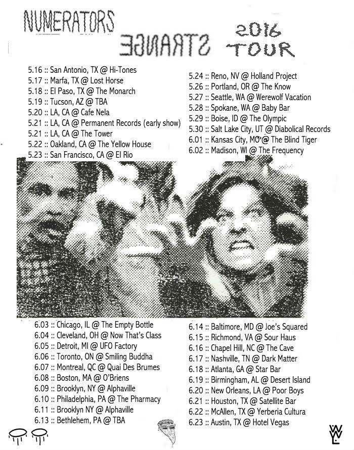 The Numerators releasing â€˜Strangeâ€™ new LP (stream it), going on tour