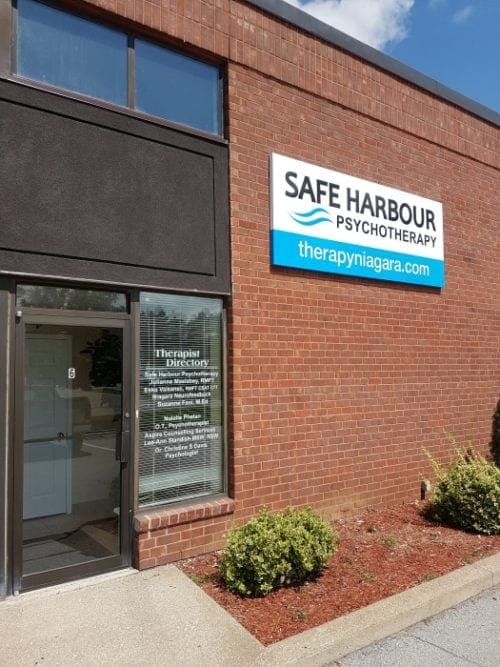 Brookside Psychologists St. Catharines Entrance (Unit 6) Brookside