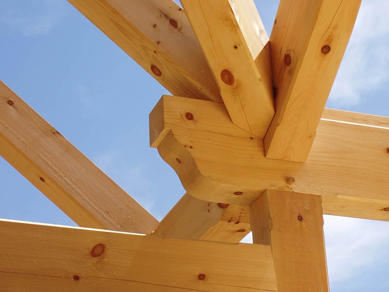 What Species of Wood to Use in a Timber Frame? Brooks Post & Beam