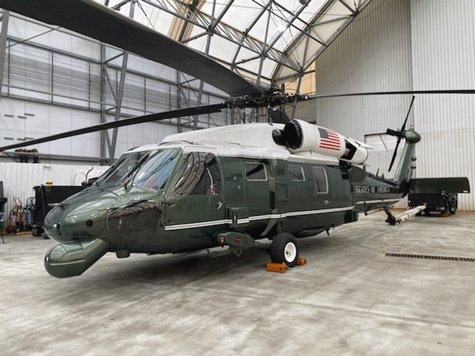 Inside the President's Helicopter! News Detail Brooks School