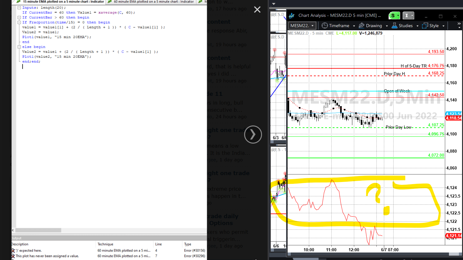 Al’s Setup and EasyLanguage code in Tradestation Trading Platforms
