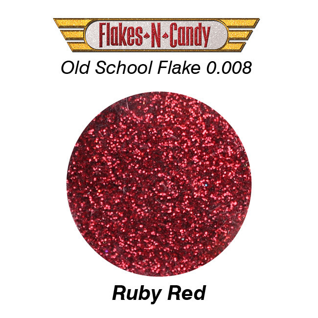METAL FLAKE GLITTER (0.008) CUSTOM PAINT METAL FLAKES 30G RUBY RED eBay