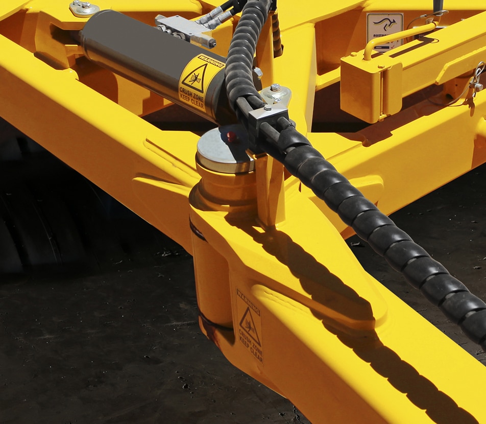 Hydraulic Offset Drawbar Broons The Crushing & Compaction Specialist