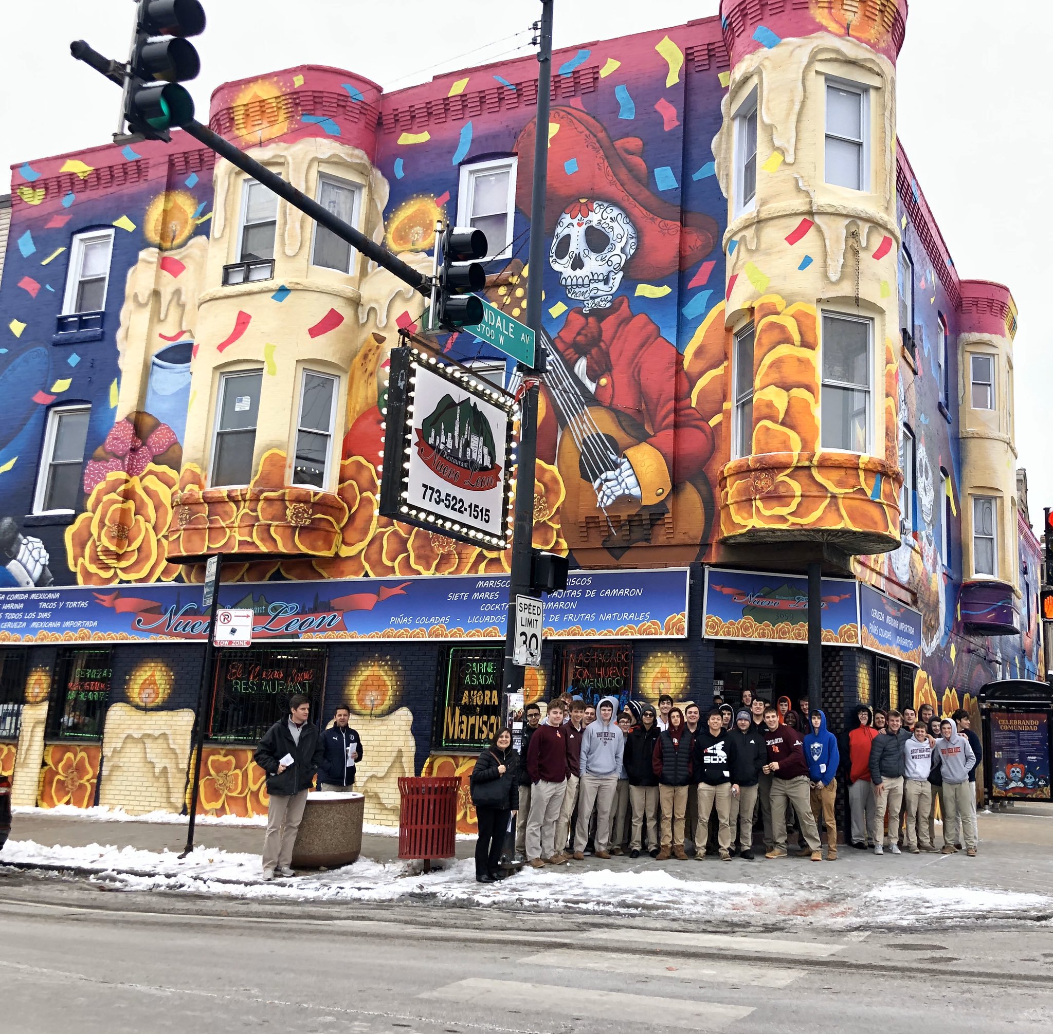 The Standard Spanish Club Field Trip Brother Rice High School