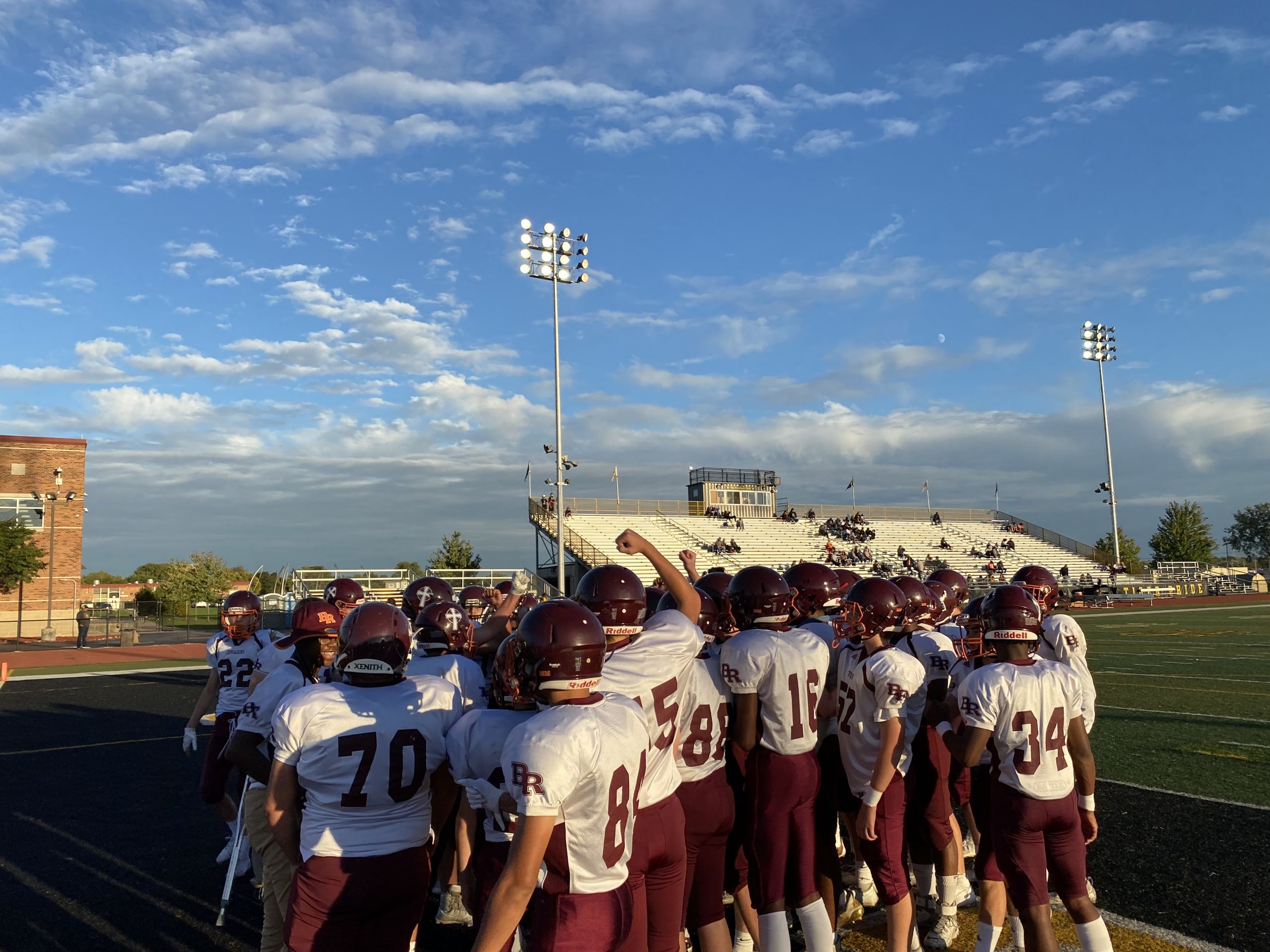 The Standard Freshmen Football vs Joliet West Brother Rice High School