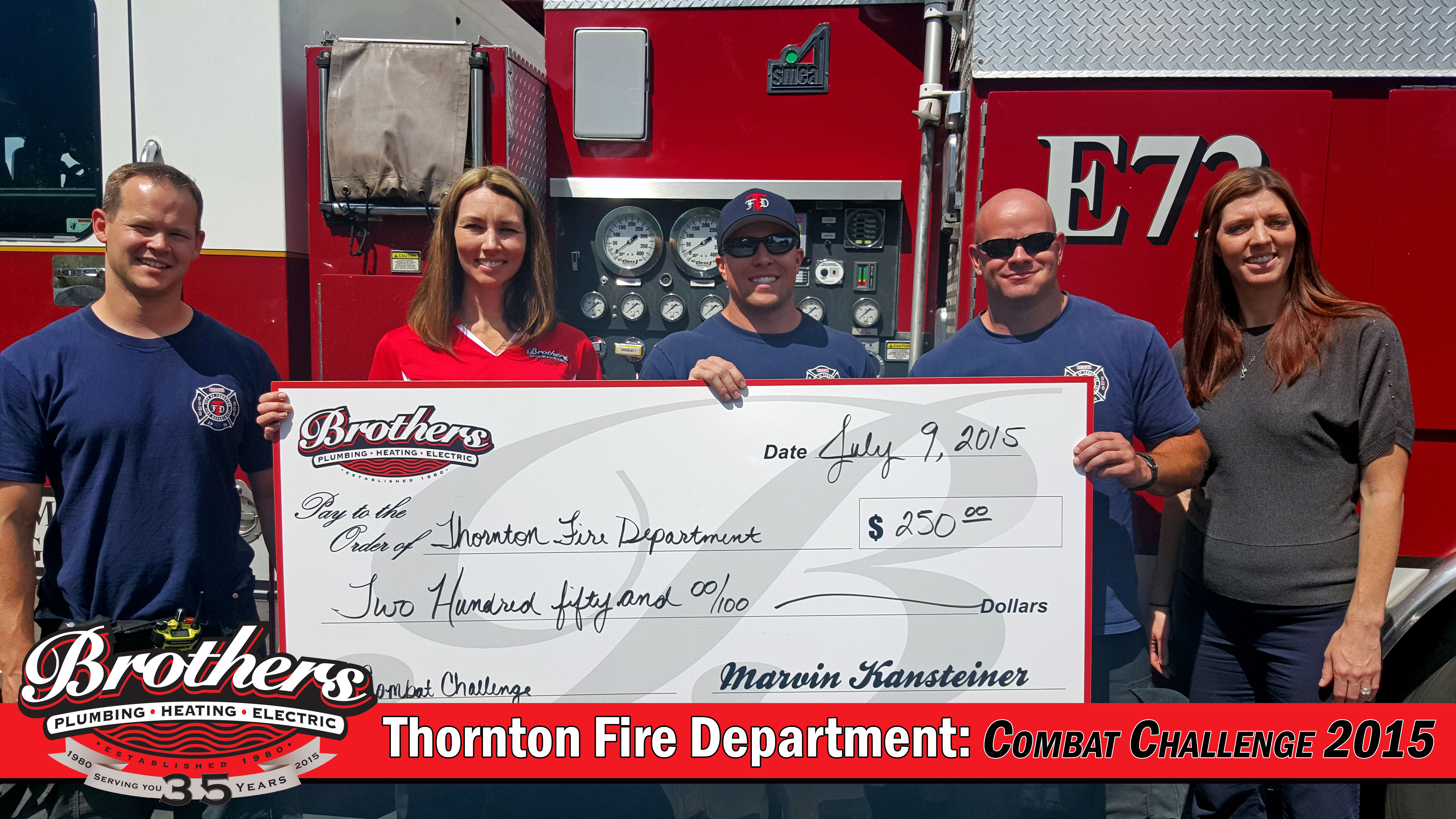 The Firefighter Combat Challenge Brothers Plumbing, Heating & Electric