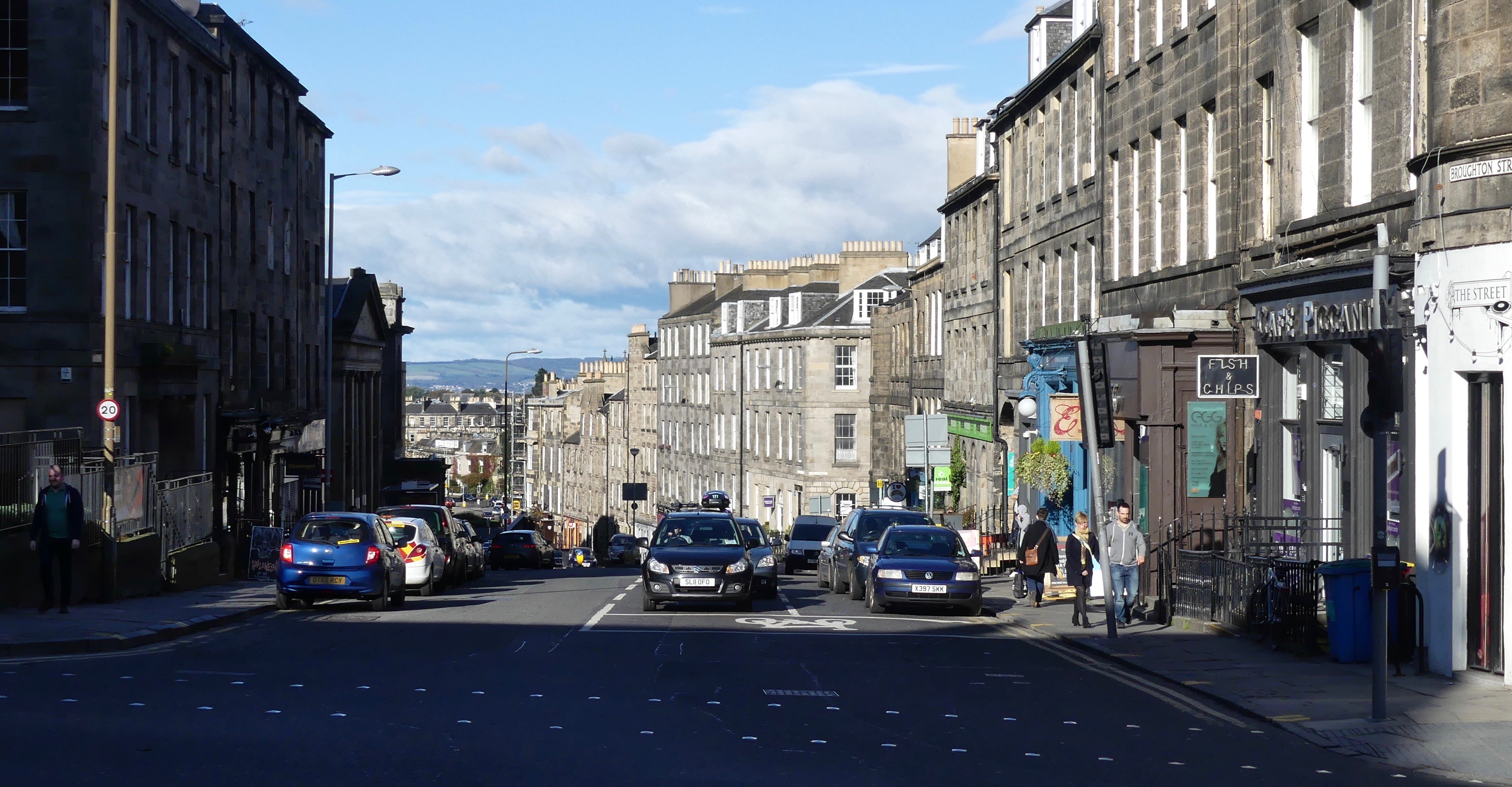 MAJOR DISRUPTION FOR BROUGHTON STREET Broughton Spurtle