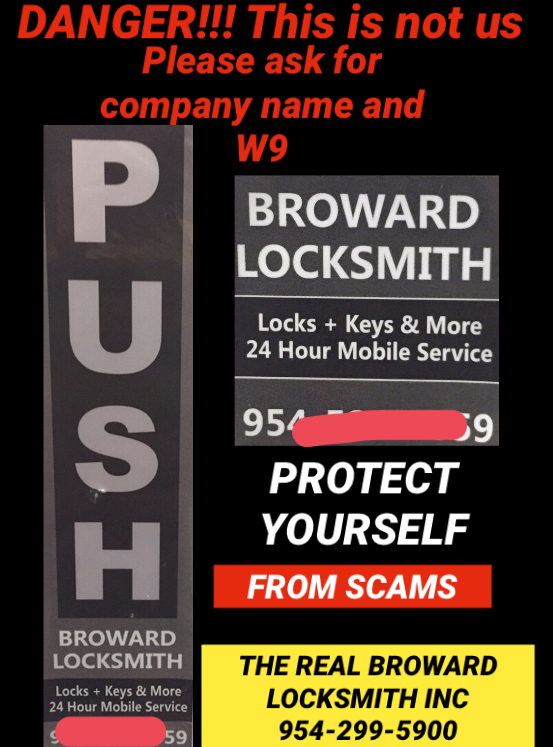 BROWARD LOCKSMITH INC Broward Locksmith,Hollywood Locksmith,Fort