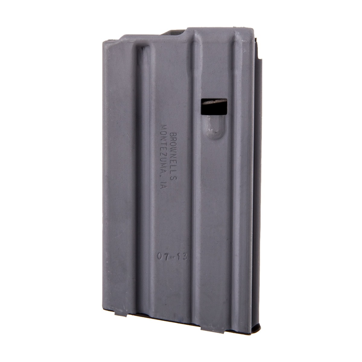 AR15 Magazine SS 223/5.56 20rd Aluminum Gray BROWNELLS AR15 20RD