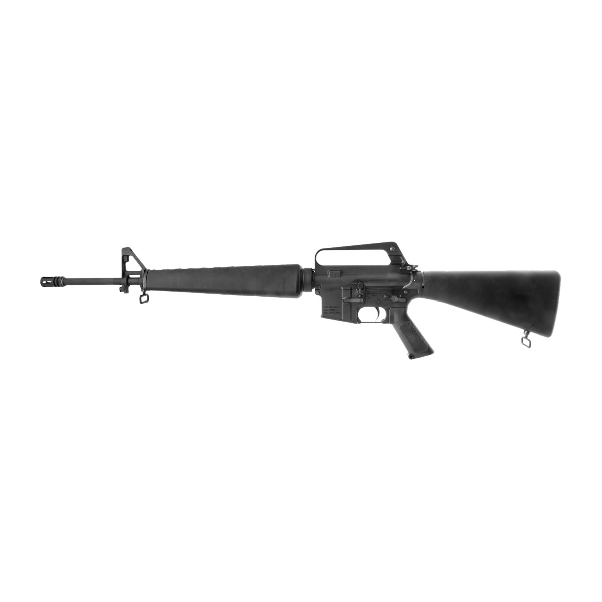 M16A1 AR15 Furniture Set Black BROWNELLS AR15 RETRO FURNITURE