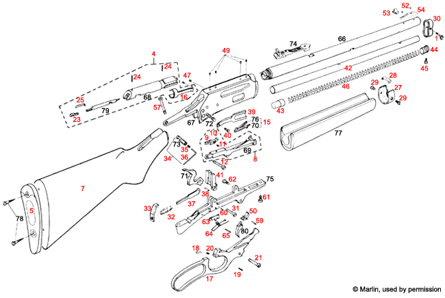 Winchester 30 30 Rifle Parts