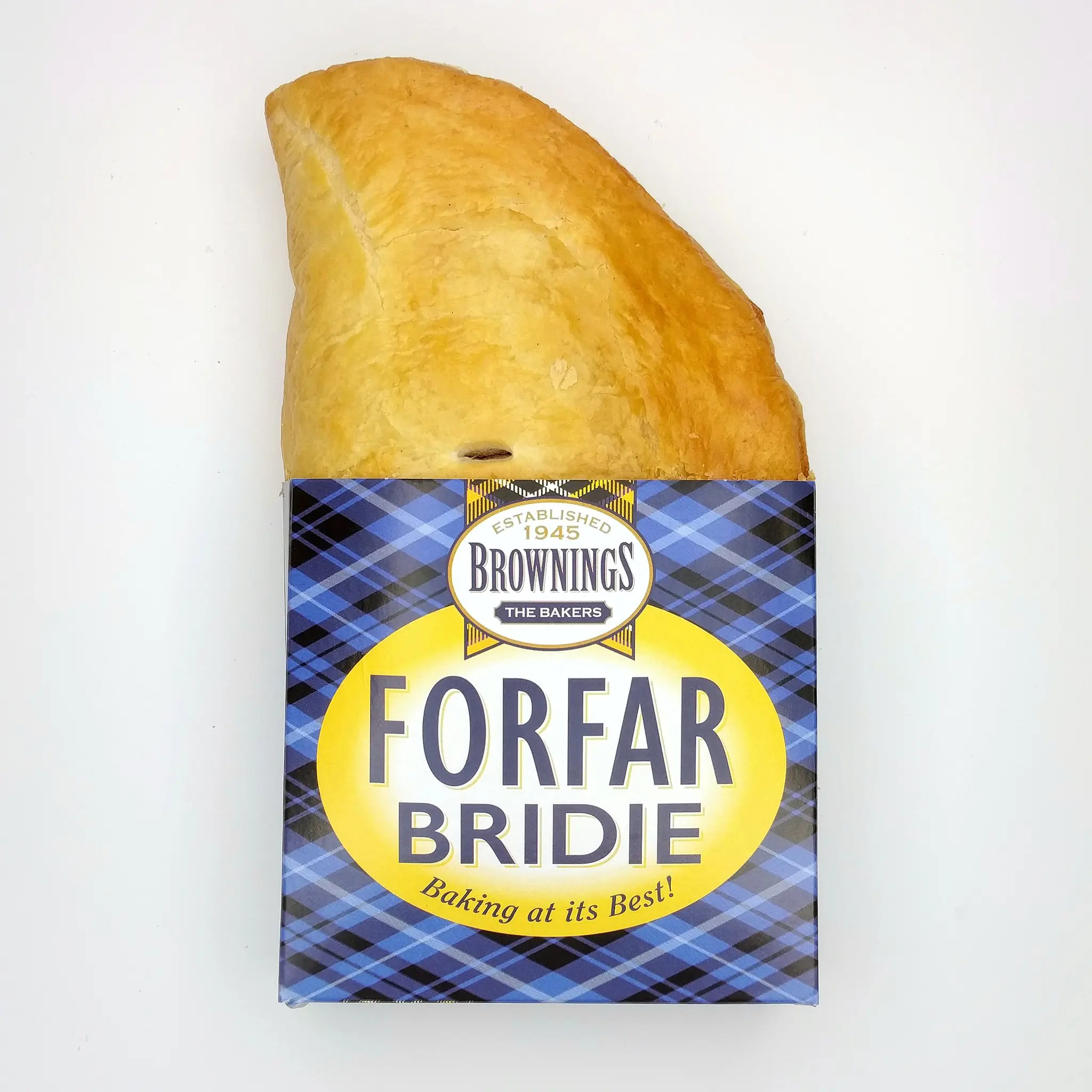 Forfar Bridie (Large) Brownings the Bakers