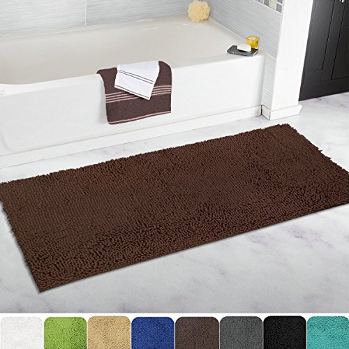 MAYSHINE Bath mat Runners for bathroom rugs,Long floor mats,Extra Soft