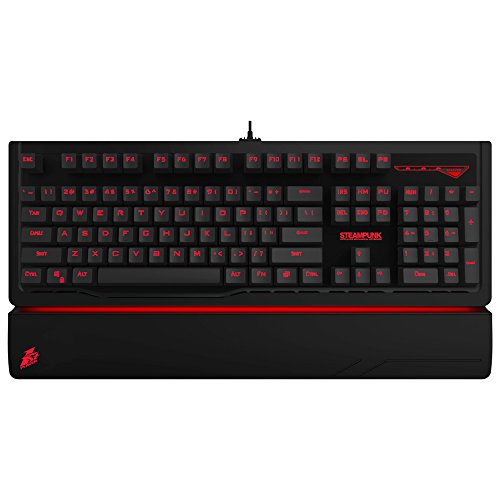 1STPLAYER STEAMPUNK Mechanical Gaming Keyboard, Cherry MX
