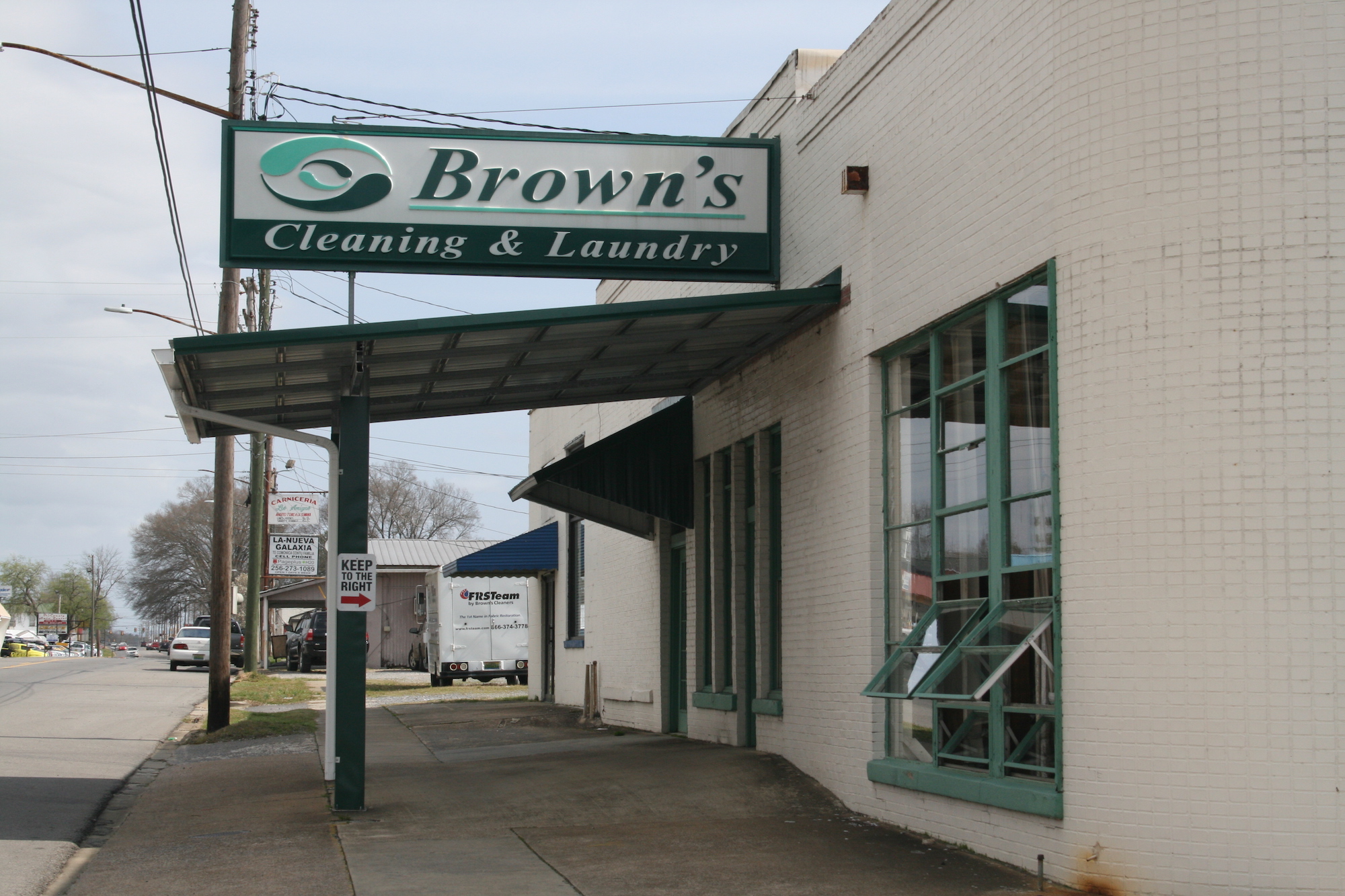 Brown's Cleaning and Laundry About