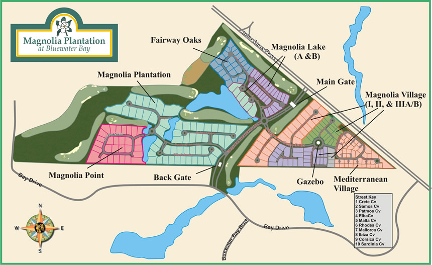 Magnolia Plantation Homes for Sale in Bluewater Bay, in Niceville FL