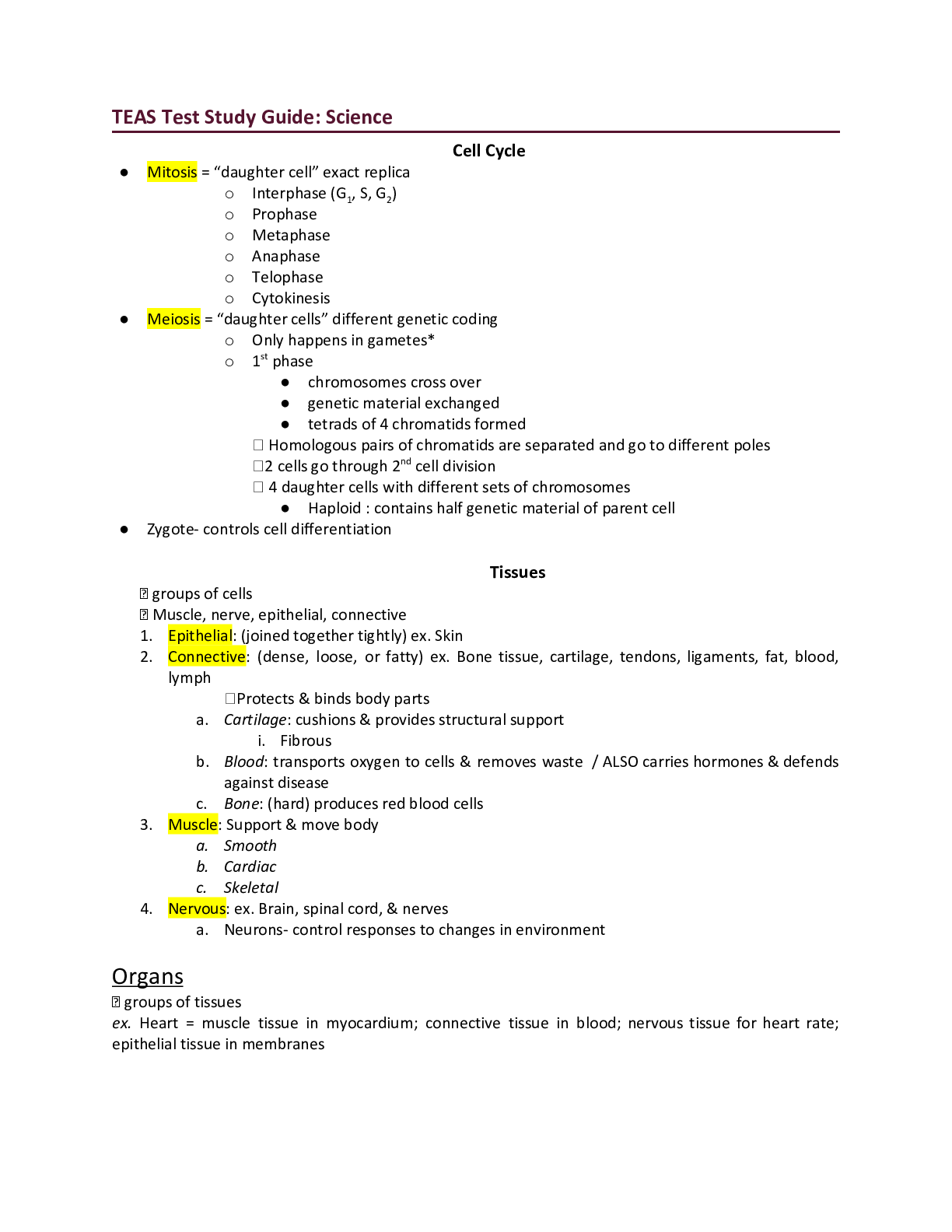 ATI TEAS A&P TEAS_Science_Study_Guide 2020_2021 Browsegrades
