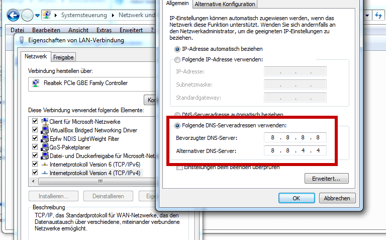 DNS Unlocker entfernen Anleitung zum Deinstallieren