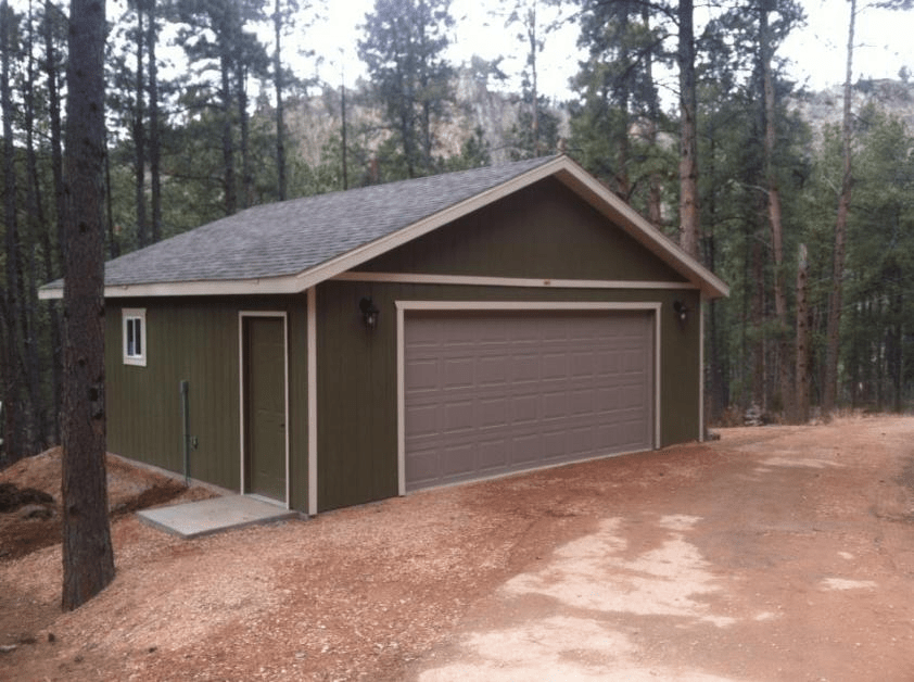 How To Build a Detached Garage browser scene