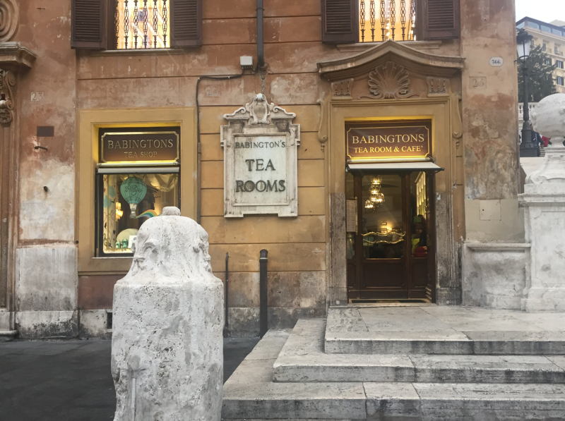 Elegant Tea Room in Rome steeped in history BrowsingRome