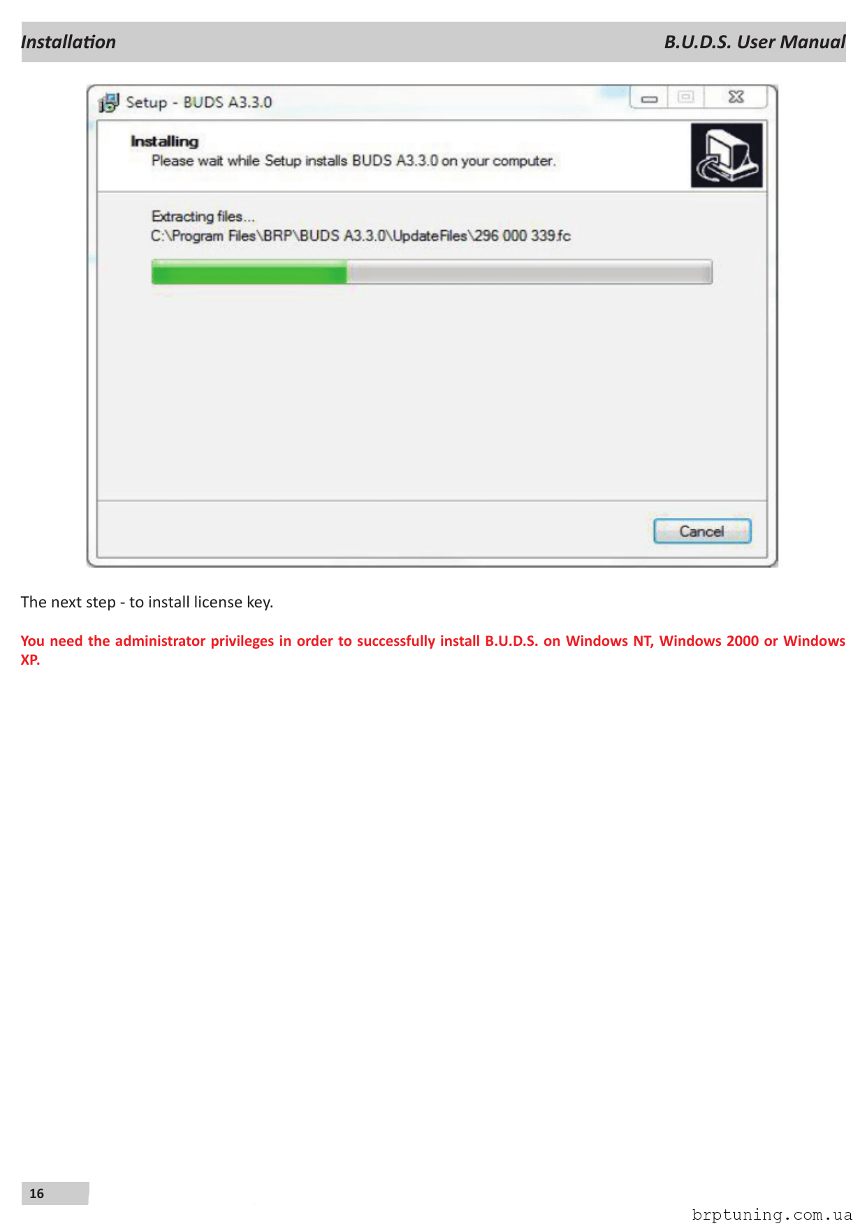 Download BRP BUDS E.3.8.2. ALL PRODUCTS – Diagnostic BRP