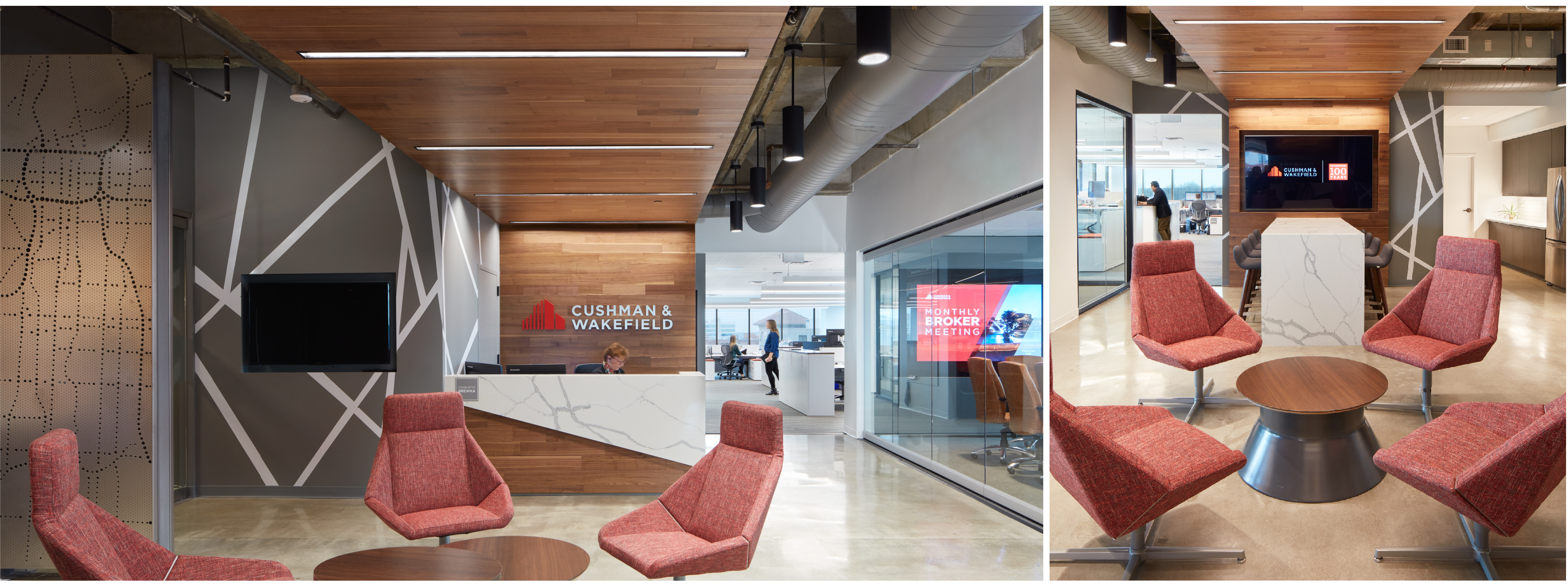 Office relocation gives Cushman & Wakefield team more collaborative and multipurpose space