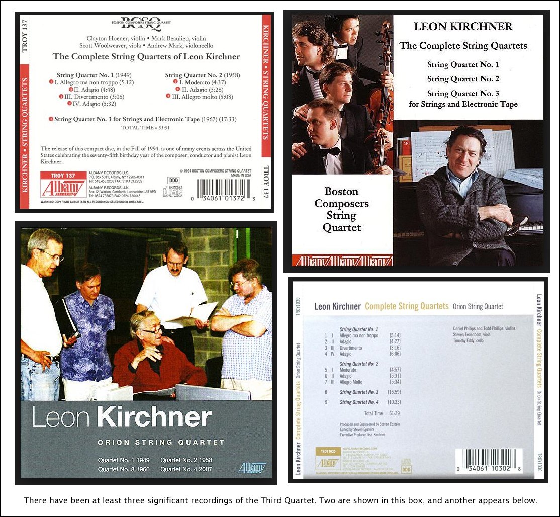 Leon Kirchner Interview with Bruce Duffie