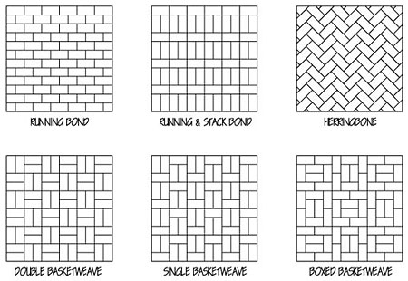Full Page Printable Brick Pattern printable brick template - printabler