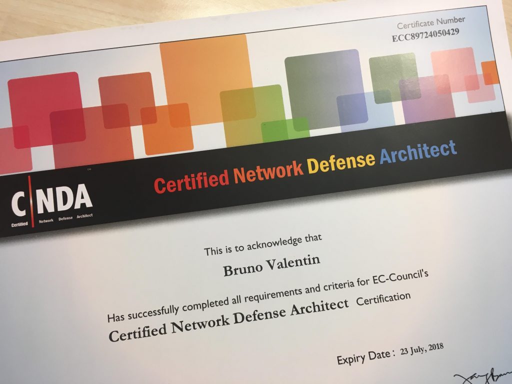 Certified Network Defense Architect