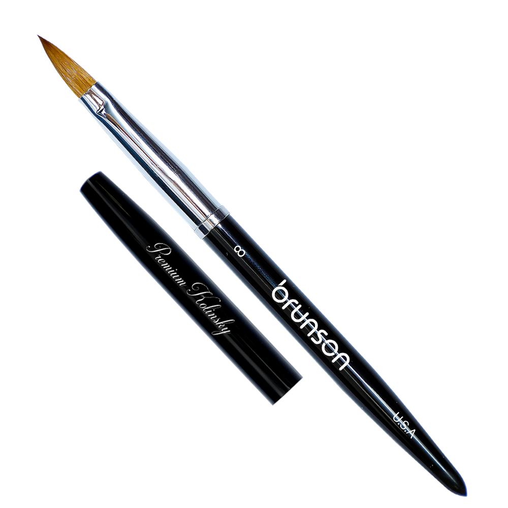 Kolinsky Acrylic Nail Brush Size08 Best Nail Brush Brunson