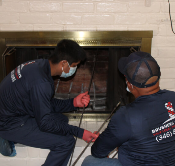 Chimney Sweep in Austin Brushers Chimney