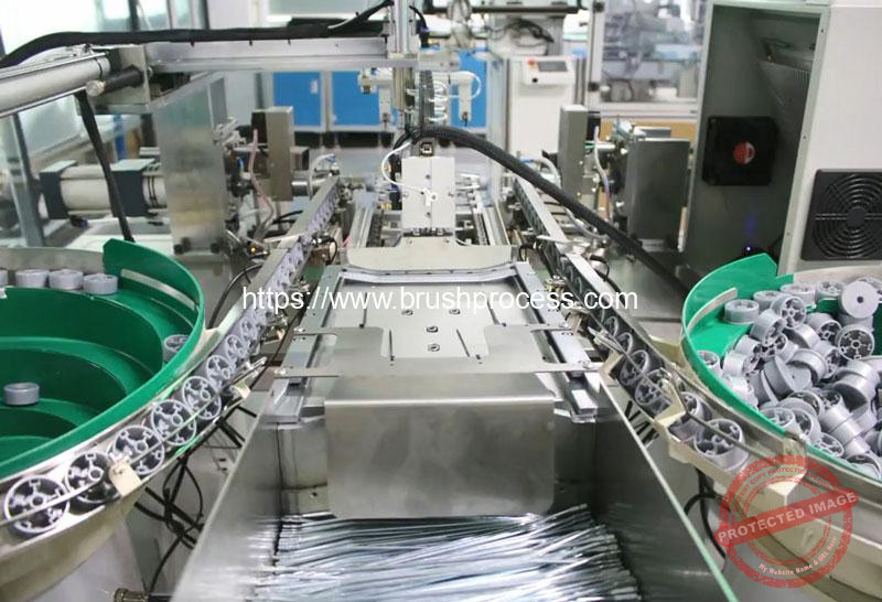 Automatic Paint Roller Frame Cage Assembling Machine Paint Brush