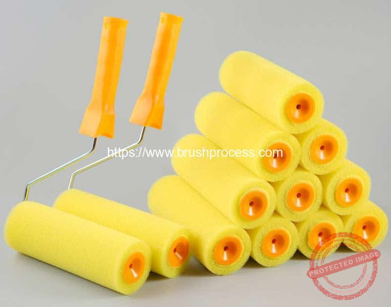 Automatic Texture Foam Sponge Roller Brush Making Machine Paint Brush