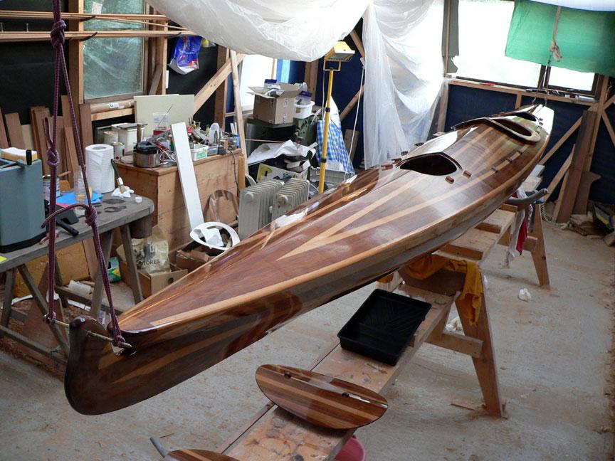 Cedar Strip Kayaks Built By Etienne Muller In Kerry Ireland