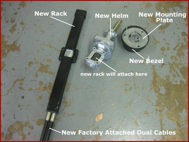 Replacing My Boat's Steering System