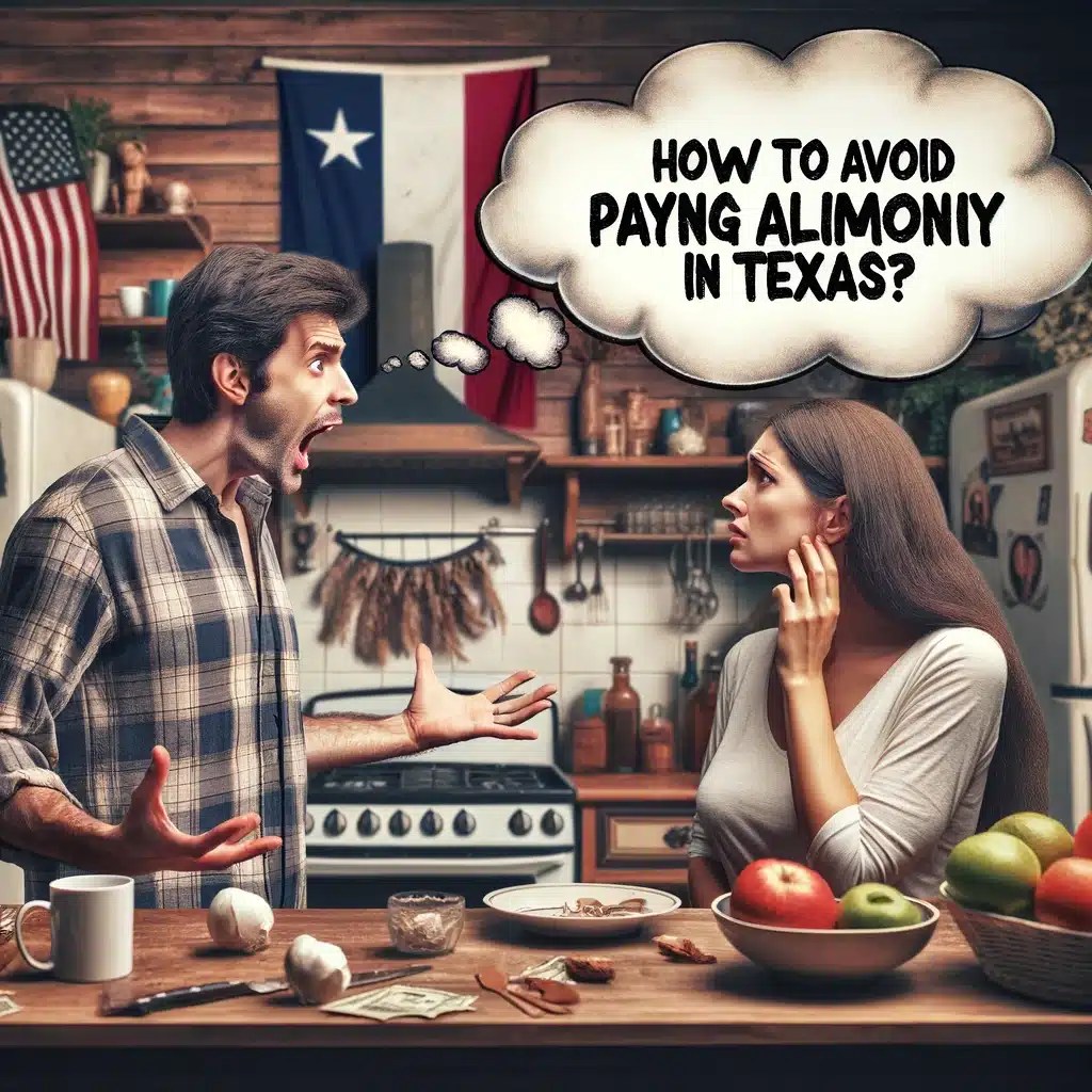 How to Avoid Paying Alimony in Texas Divorce