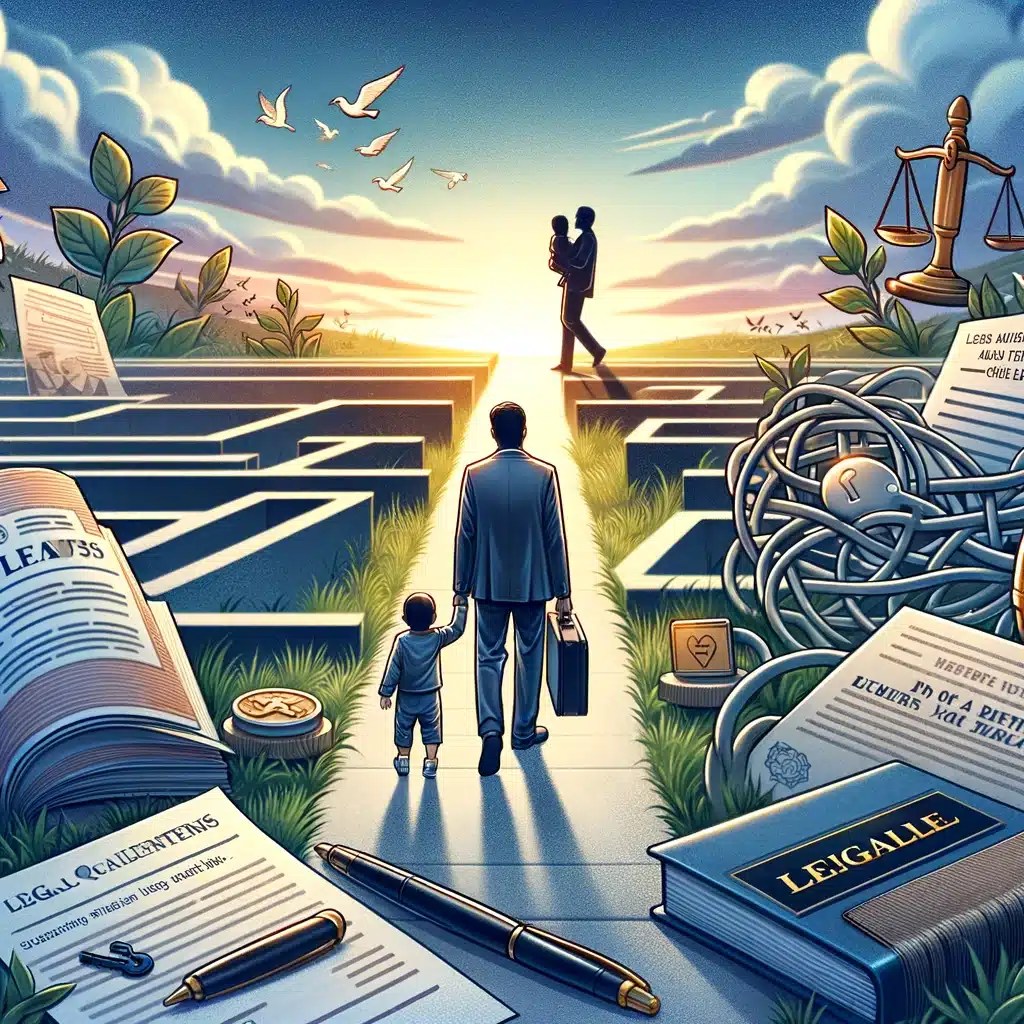 Does the biological father have rights if he is not on the birth