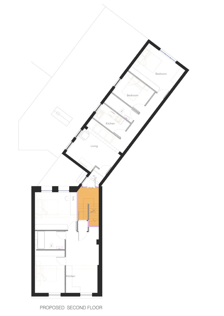 12 westmorland road Bryonn Architecture Limited