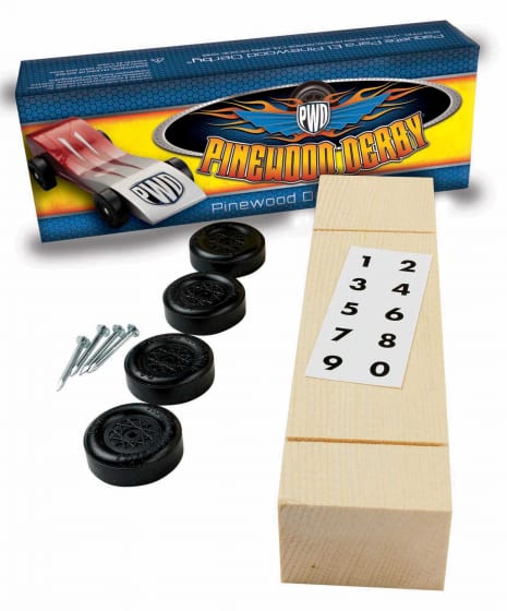 Pinewood Derby Car Kit - BSA CAC Scout Shop