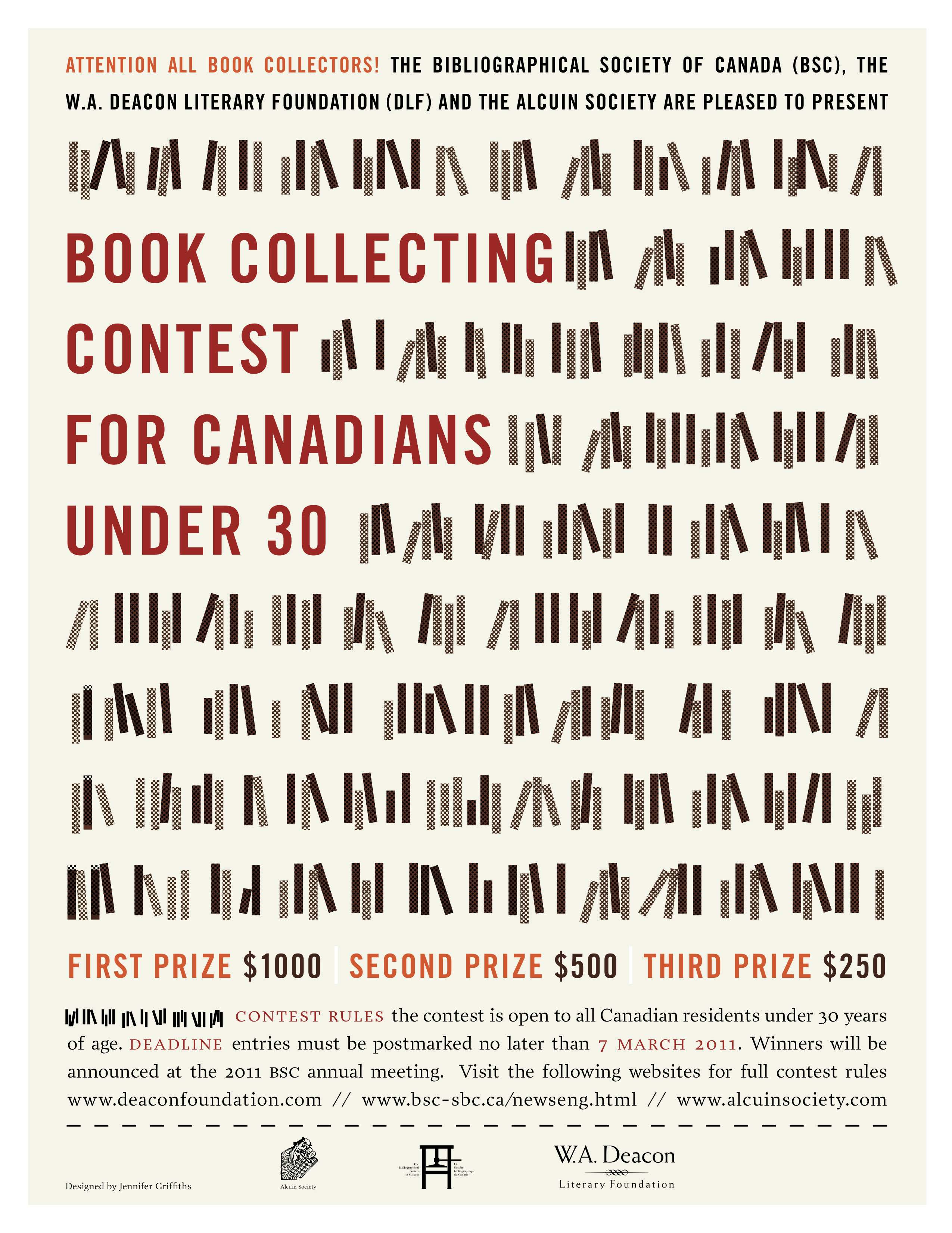 Canada’s National Book Collecting Contest The Bibliographical Society