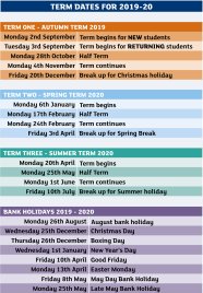 Cool Myerscough Higher Education Term Dates References Educations And