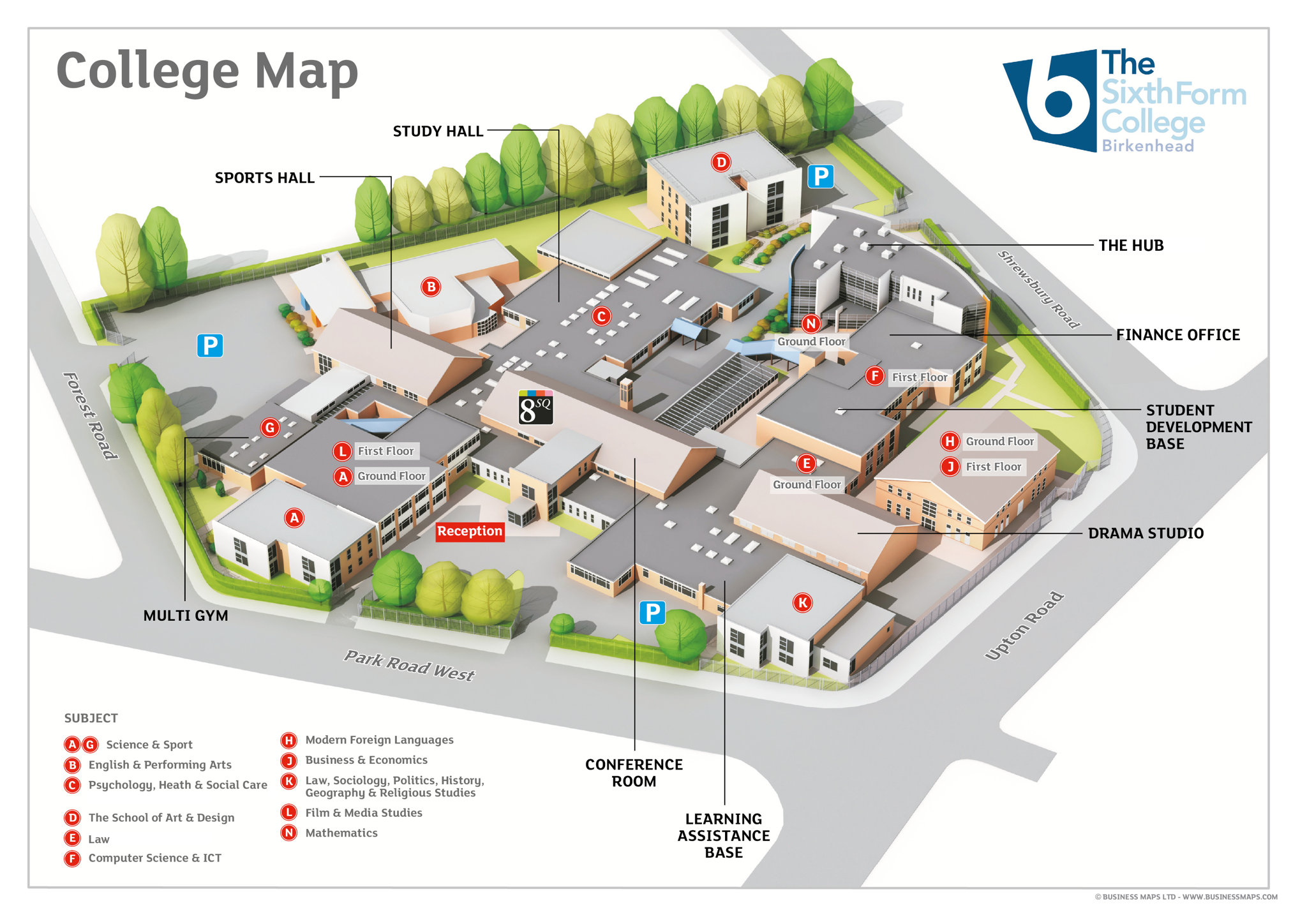 Birkenhead Sixth Form College Campus Birkenhead Sixth Form College