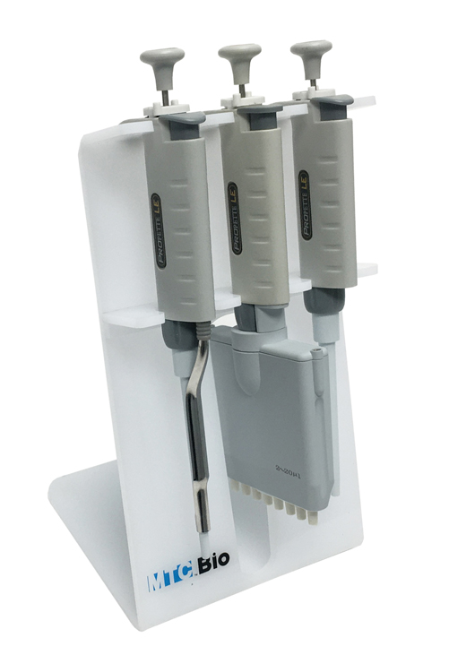 SureStand™ Pipette Rack, for 3 pipettes, up to one multichannel