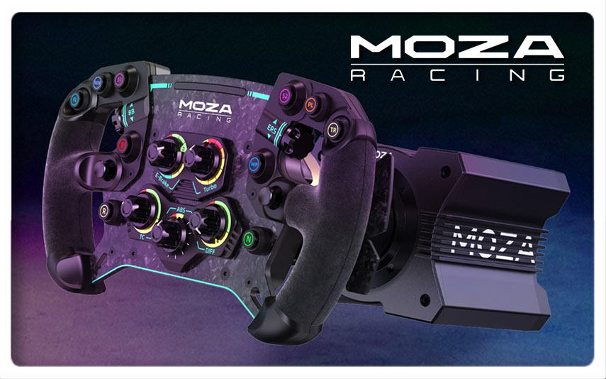 New Moza GS Racing Wheel & Moza R9 Direct Drive Wheelbase - Bsimracing
