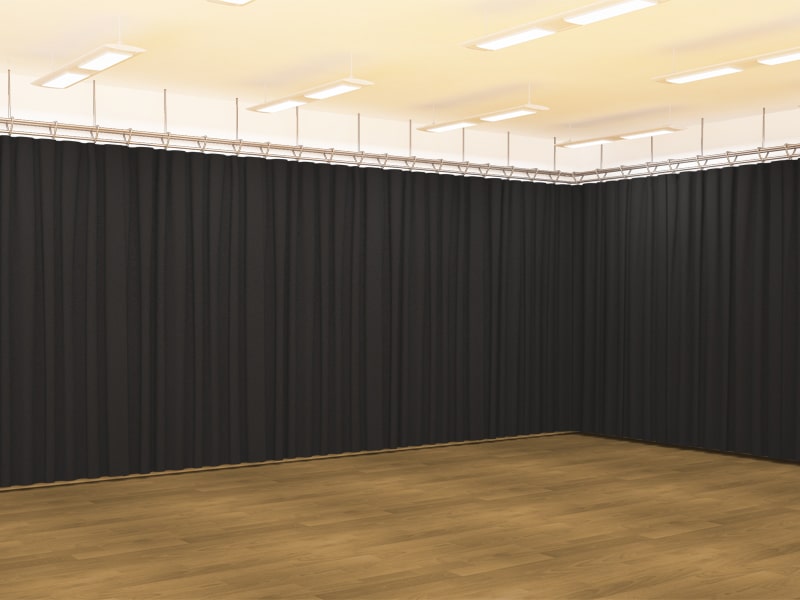 Acoustic Curtain Sound Absorbing curtains for Dampening Noise BSP