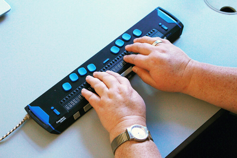 Ersetzt eine Sprachausgabe das Lesen auf der Braillezeile? BSVT