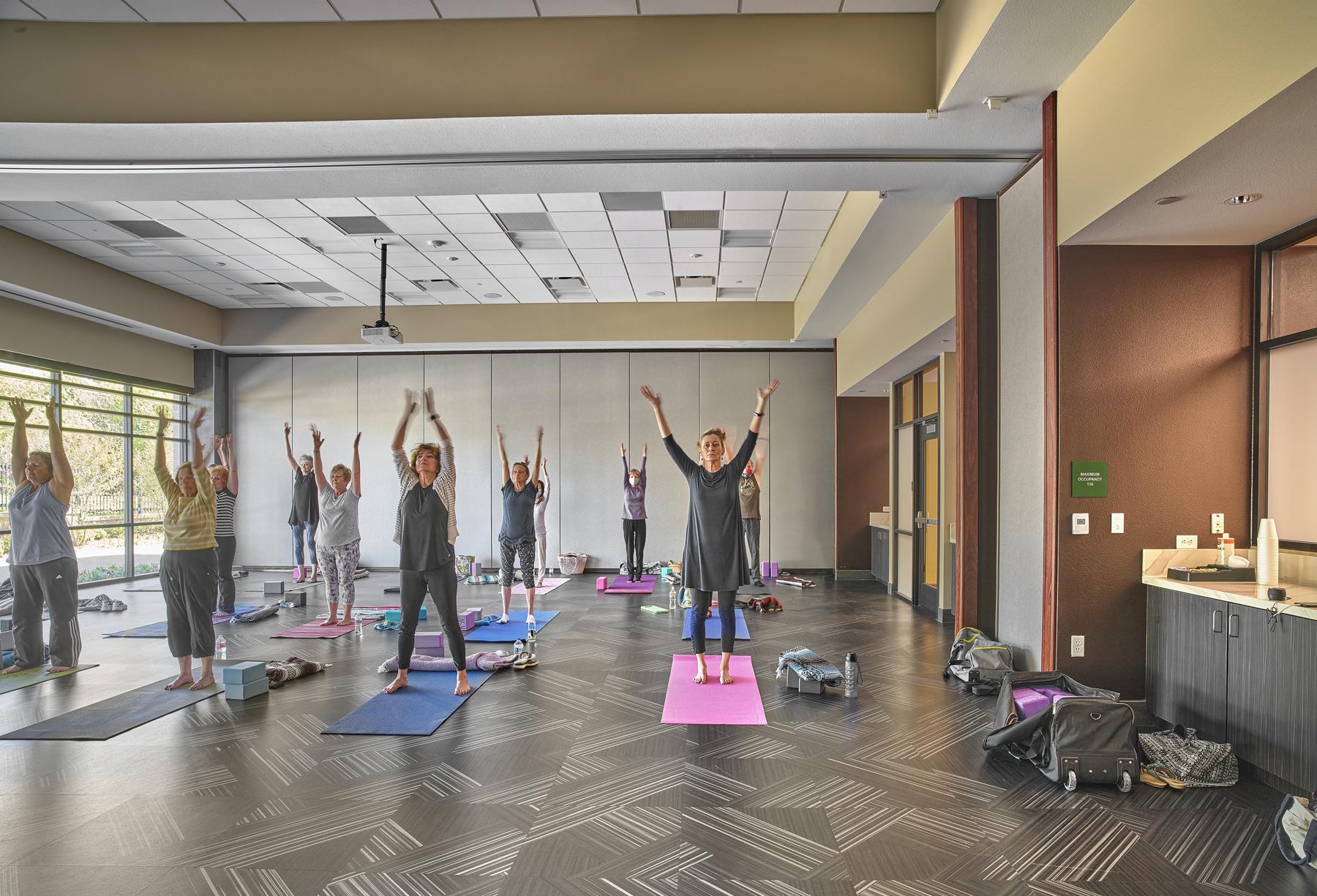 Keller Senior Activities Center Brinkley Sargent Wiginton Architects