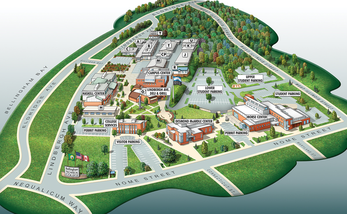 Campus Maps Bellingham Technical College